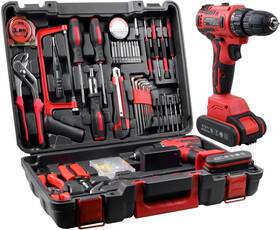 Letton 313033542523 Herramientas Con 21v Taladro Inalambrico Caja Llaves Mecanicas Kit De 109 Piezas