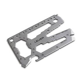 Lever Gear 853129007067 Toolcard Pro Factory Seconds - Credit Card Multitool Wallet Tool Perfe