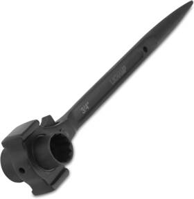 Lichamp 744759595027 Spud Ratchet Wrench With Hammer Head 3/4 Inch X 7/8 Dual End Socket Ratche