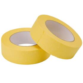 Mts-0236yl Lichamp 2-pack Automotive Refinish Masking Tape Yellow 36mm X 55m Cars Vehicles