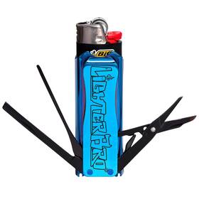 Lighterbro 852222005444 Blue Steel - Stainless Sleeve To Transform Your Pocket Lighter Lighte