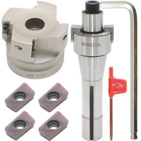 R8-fmb22-7 Linggan 63-22 R8-fmb22 Apmt1604 Face Milling Cutter Holder 90 Deg 400r R8-fmb22-7/16 Hard Allo