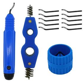 Ljzp 789917227860 Deburring Tool With 11 High-speed Steel Blades Storage Handle Design 2 P