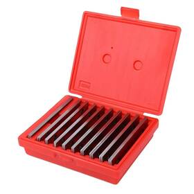 Lldsimex 722704103244 10 Pairs Precision Parallel Set 1/8 Inch Thin Steel