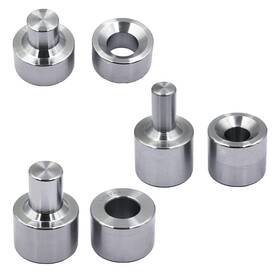 Lostar 738712253192 3 Piece Dimple Die Set Metal Fabrication Tools 1/2 Inch / 3/4 1