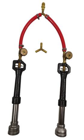 Lsmiitth 706696983664 Gas Burner Propane Forge Furnace Foundry Raku Kiln Blacksmith Farrier Knife B