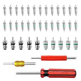 Ltdcvtr Ltd-z8 39pcs Hvac Car Ac Valve Core Tool Kit With Remover Installer For R12 R134a Re