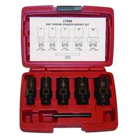 Lt999 Lti Tools 030937344694 Sae Thread Chaser Socket Kit