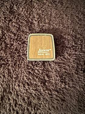 W618 Lufkin Vintage 8ft Tape Measure