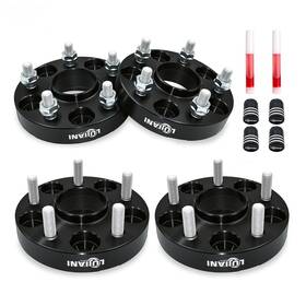 Zs-ws0005 Lujiani 4 Pack 5x114.3mm Wheel Spacers For 1998-2024 Rav4 Sienna Camry 1 Inch Thick Forg