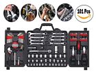 M101a Pcs Mechanic Tool Kits Auto Bikes Diy Reparing Sockets Ratchets