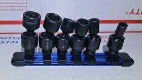 E041644 Mac Tool Expert 6 Pc. 1/4 Inch Drive Pt. Standard Universal Impact Socket Set Sae -
