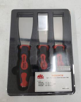 135011-1 Mac Tools Pkes3ptb Stainless Steel Scrapper Set Part # Jo By11
