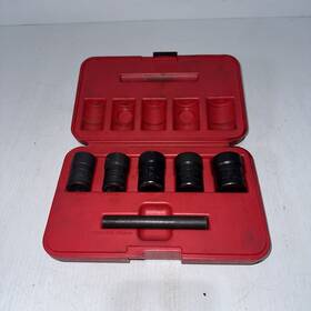 Svt5lr Mac Tools 5pc 1/2 Inch Drive Twist Socket Set In Original Case