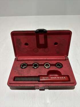 Tr2587 Mac Tools 5pc Sae / Metric Wheel Stud Rethread Kit