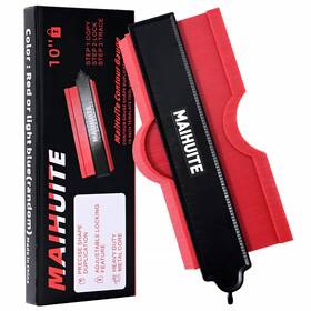 Mht1001 Maihuite 10 Inch Contour Duplication Gauge Adjustable Lock Precisely Copy Irregular Shape