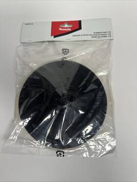 192978-2 Makita 7 Inch Rubber Backing Pad Black C1