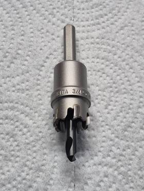 714071-a Makita Carbide Tipped Hole Cutter 3/4 Inch
