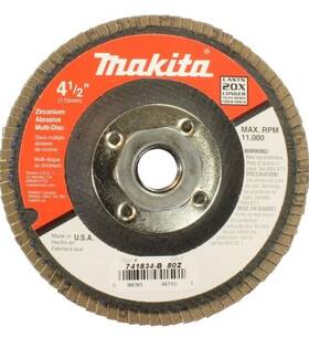 741834-b-10 Makita 741834-b Zirconium Abrasive Multi Disc 4 1/2-inch 10 Pack