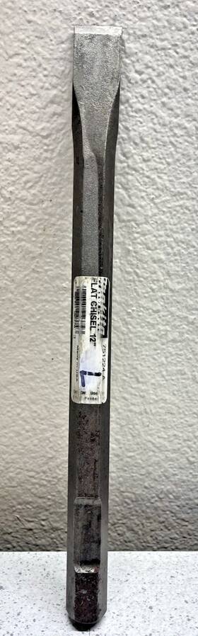 751224-a Makita Flat Chisel 7/8 Inch X 12