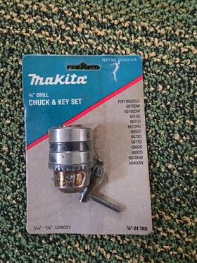 763054-5-a Makita 763054-5a 3/8 Inch Keyless Chuck