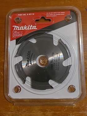 A-95118 Makita Circular Saw Blade 4 Inch Carbide Teeth