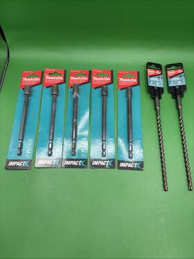 Makita A-97237 Bundle Magnetic Nut Driver 3-cutter Drill Bit - New