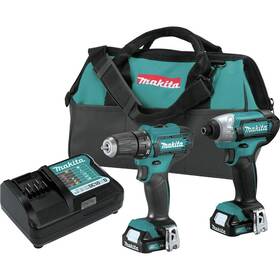 Ct232 Makita 12v Max Cxt Cordless Drill Impact Driver 2-pc Combo Kit 1.5ah
