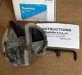 714112-a Makita D-56518 Genuine 3 5/8ftft Self Feeding Wood Bit 1/2ftft Shank Nos