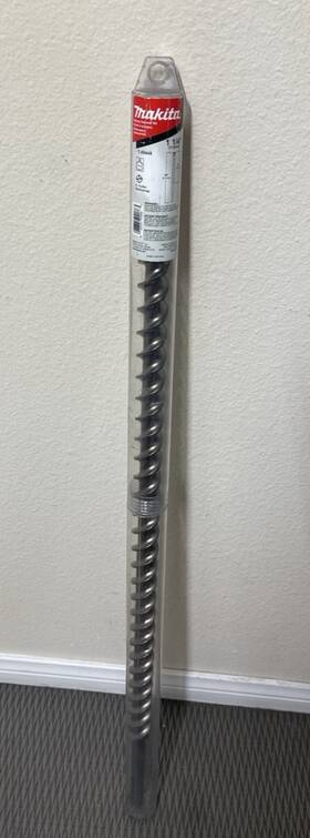 T-00446 Makita Rotary Hammer Bit 1 1/4 Inch - By-36-inch Max