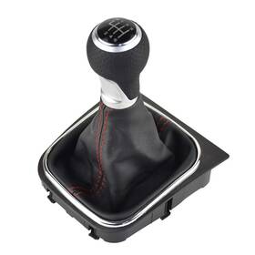 Malcayang Atvw-016-6 6 Speed Shift Knob Boot Kit For Golf 5 Mk5 Mk6 R32 Gtd Gti 2004-2009 Sciroc