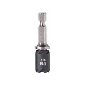 Malco 686046554273 Mshcst 2 Inch Reversible Crhex Sawtooth Hex Driver 1/4 And 5/16