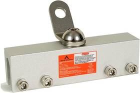 A6317 Malta Dynamics Fall Protection Roof Anchor Stainless Steel Clamp 360 Swivel