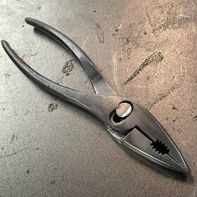 1575-6 Mansco Vintage Slip Joint Pliers Made In Germany U.s. Zone