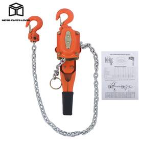 Mp2643257l Marddpair 3/4 Ton Manual Hoist 1650 Lbs 5ft Chain G80 Galvanized Steel Weston Brake