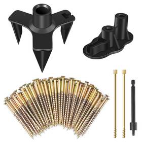 Fs-002 Marketty Squeaky Floor Repair Kit Fix Screws For Most Wood Floors Eliminat
