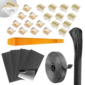 Masigo 713375188353 Dash Cam Installation Kit Trim Removal Tool 20 Strong Adhesive Cable Cl