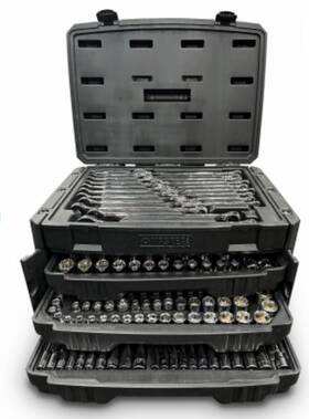 108631 Master Mechanic Mechanics 268pc Tool Set Brand New 1/4 Inch 3/8 1/2 Sae And Metric