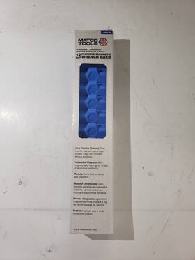 Mwr12b Matco Tools Magnetic Wrench Rack 12 Slot-blue