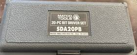 Sda20pb Matco Tools New Nos Rare Vintage Bit Driver Set