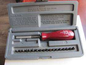 Sdm84j2 Matco Tools Bit Driver Set With Case Made In Usa
