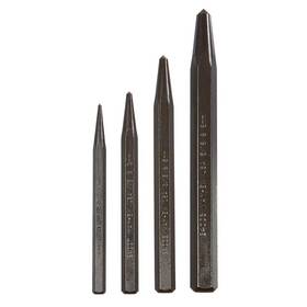 Mayhew 62215 Tools Center Punch 4-piece Set Black Oxide Finish
