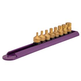 Mayhew 744110374506 Triple Square Titanium Coated Low Profile Dual Drive Set 8-piece