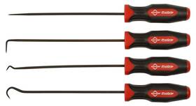 Mayhew Tools 045256130910 13091 Progrip Miniature Long Pick Set Black Oxide Finish 4 Piece