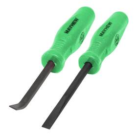 31093gn Mayhew Tools Mini Heavy Duty Pry Bar 2-piece Set Green