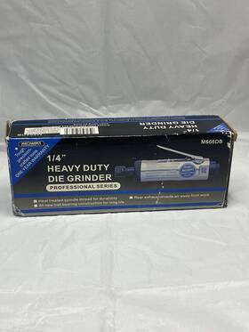 M566db Mechanics New Mechanic Pneumatic Heavy Duty 1/4 Inch Die Grinder Professional Series -