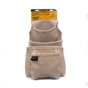 Mt14400-n Mechtools Tool Pouch Electrician 4 Pocket Leather Drywall Durable