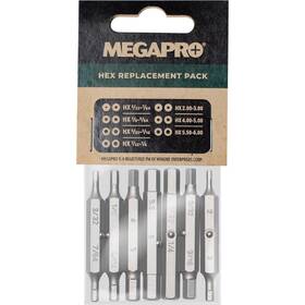 Megapro 831044006228 Replacement Bit Set For Hex 15-in-1 Multi-bit Screwdriver -7/pack
