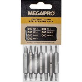 Megapro 831044006273 Replacement Bit Set For 15-in-1 Multi-bit Screwdriver