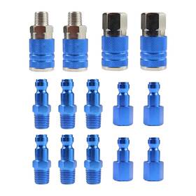 Dy029 Melprisu Type C Air Fittings Connect Automotive Plug And Coupler Set 14pcs Hose